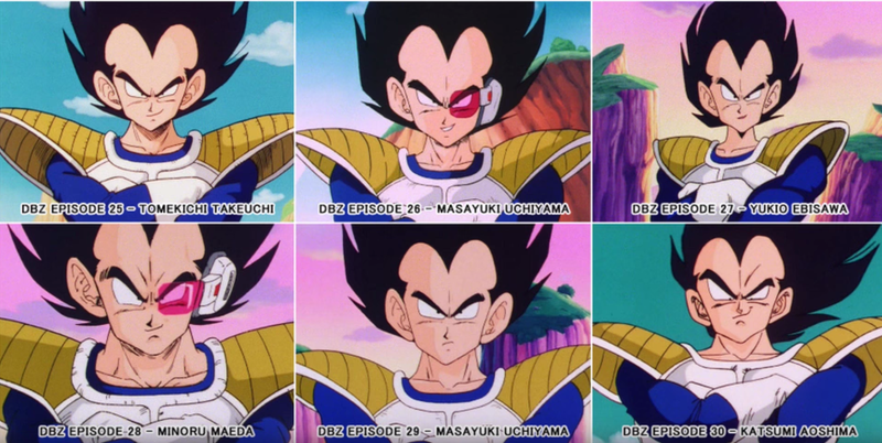 Illustration for article titled How Dragon Ball Z Characters Change From Episode To Episode